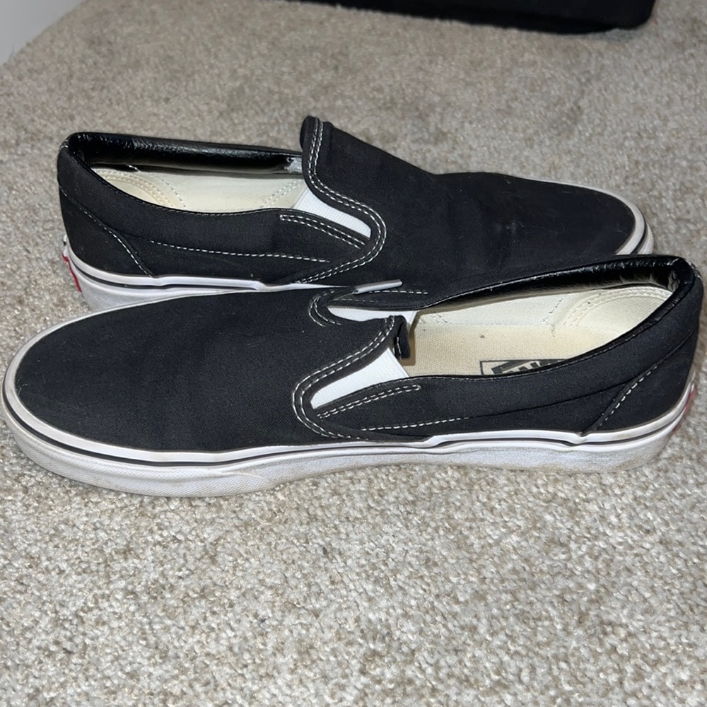 Black Slip on Vans
